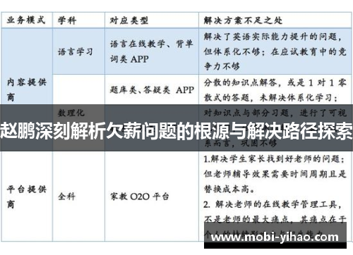 赵鹏深刻解析欠薪问题的根源与解决路径探索